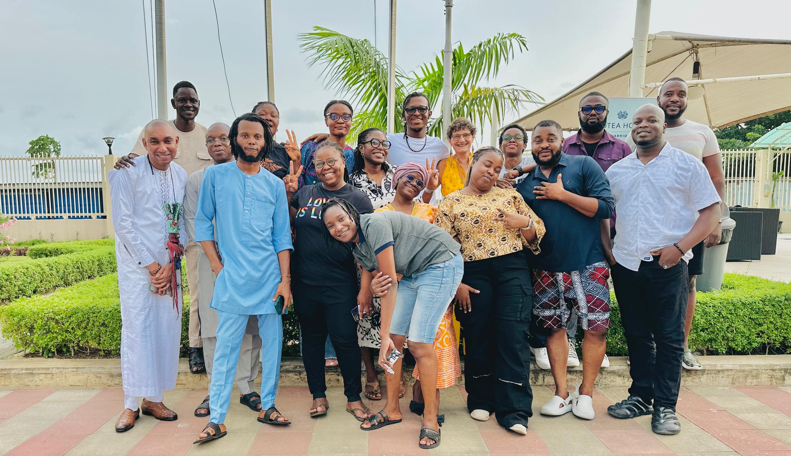 Team gathering — Northern Nigeria