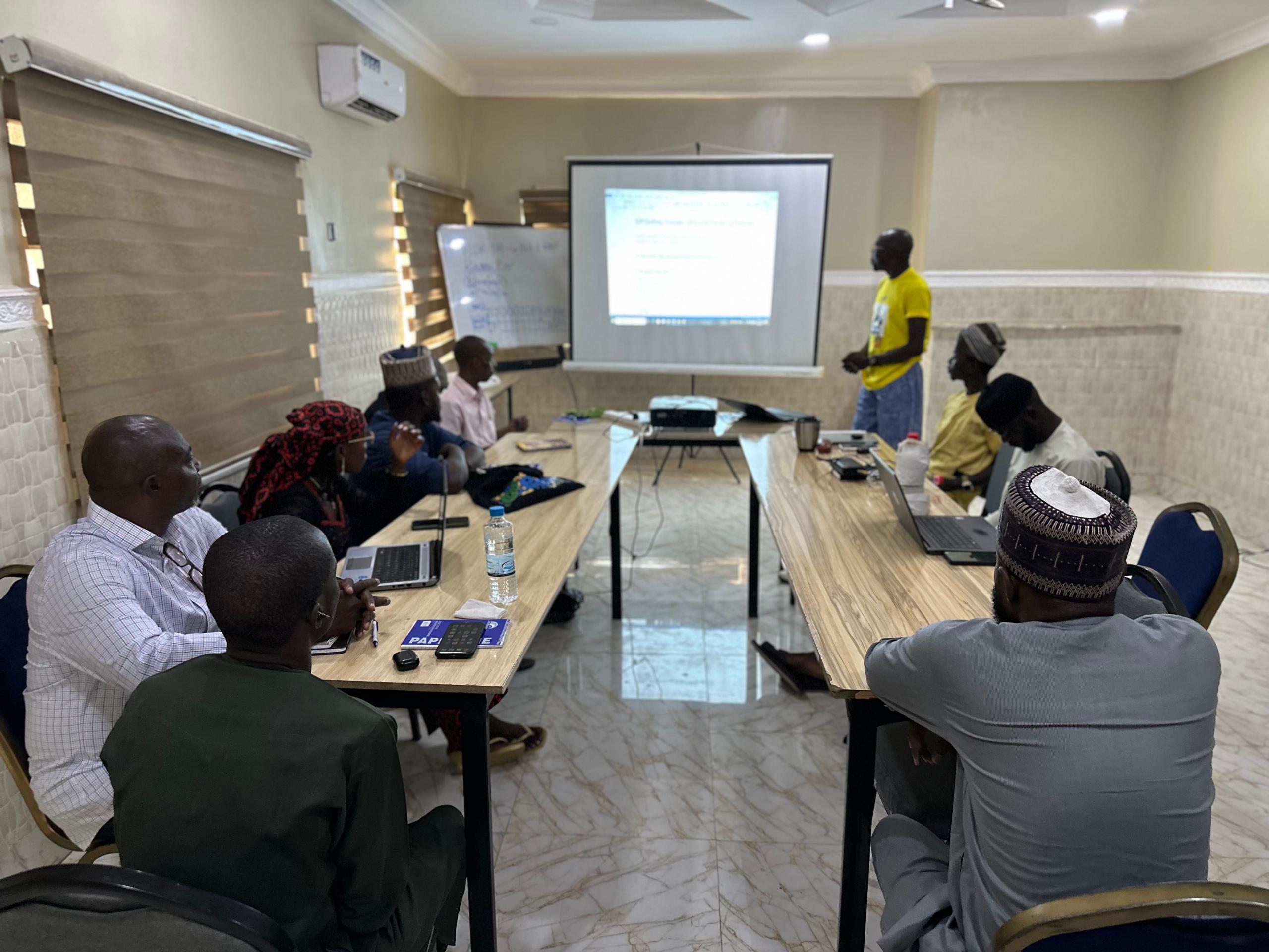 Capacity building training session